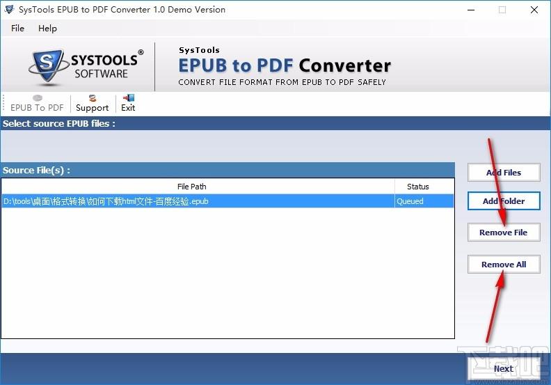 SysTools EPUB to PDF Converter下载,EPUB转PDF软件