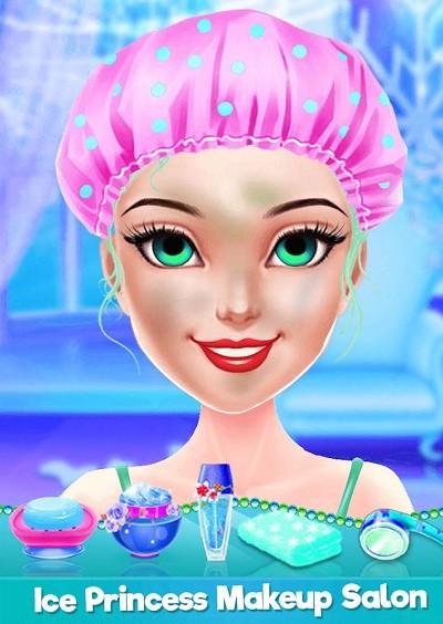 公主女孩化妆沙龙游戏(ice princess)下载,公主女孩化妆沙龙,女生游戏,化妆游戏