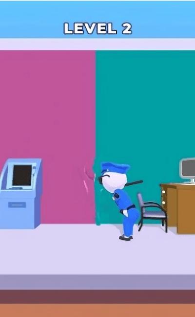 小偷伪装游戏(thief drawing)下载,小偷伪装,趣味游戏,闯关游戏